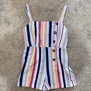 Striped Romper